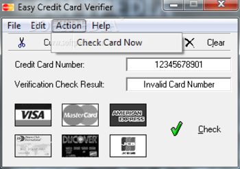 Easy Credit Card Verifier screenshot 2