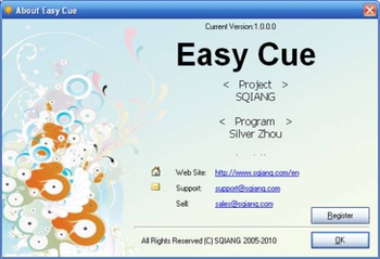 Easy Cue  Editor screenshot