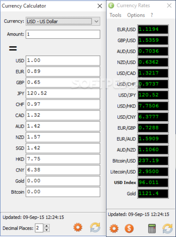 Easy Currencies screenshot