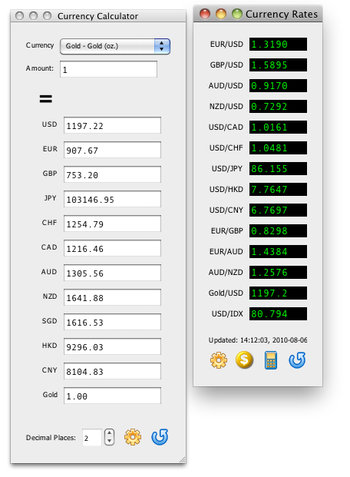 Easy Currencies for Windows screenshot