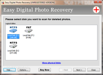 Easy Digital Photo Recovery screenshot