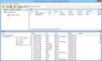 Easy Disk Catalog Maker screenshot