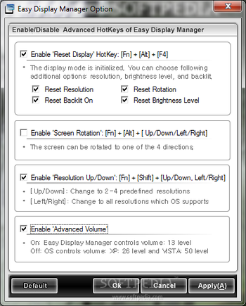 Easy Display Manager screenshot