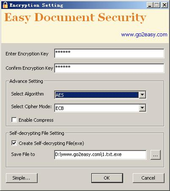 Easy Document Security screenshot 2