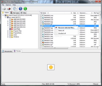 Easy Drive Data Recovery screenshot