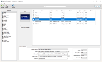 Easy DRM Converter for Windows screenshot