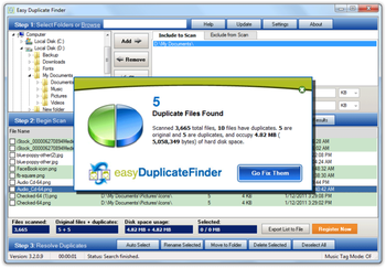 Easy Duplicate File Finder screenshot