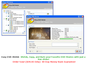 Easy DVD Shrink screenshot