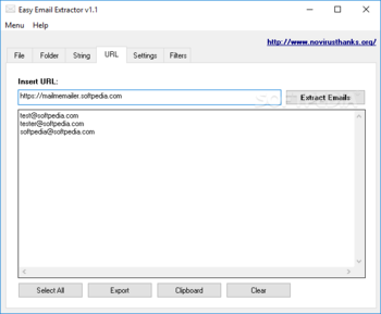 Easy Email Extractor screenshot 4