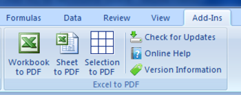 Easy Excel to PDF screenshot