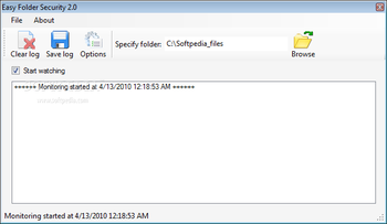 Easy File and Folder Watcher screenshot