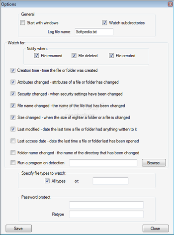 Easy File and Folder Watcher screenshot 2