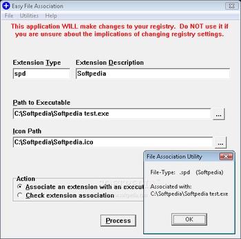 Easy File Association screenshot