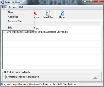 Easy File Joiner screenshot 2