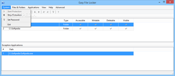 Easy File Locker screenshot 2