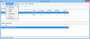Easy File Locker screenshot 3