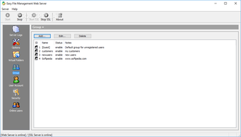 Easy File Management Web Server screenshot 3