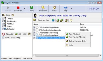 Easy File Protector screenshot