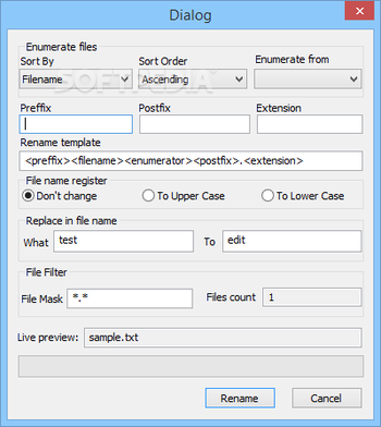 Easy File Rename screenshot 2