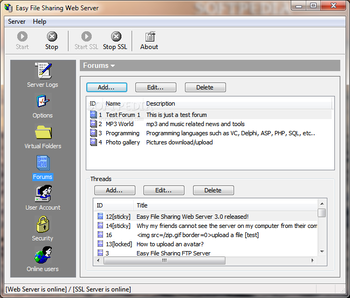 Easy File Sharing Web Server screenshot 3