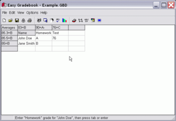 Easy Gradebook screenshot