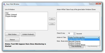 Easy Hide Window screenshot 3