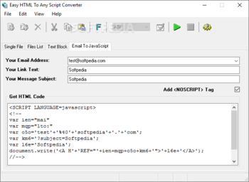 Easy HTML To Any Script Converter screenshot 5