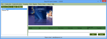 Easy ID Card Creator screenshot