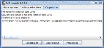 Easy Java Simulations screenshot