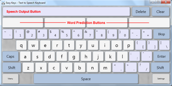 Easy Keys screenshot