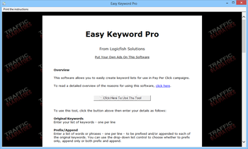 Easy Keyword Pro screenshot