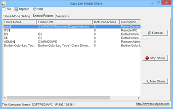 Easy Lan Folder Share screenshot 2