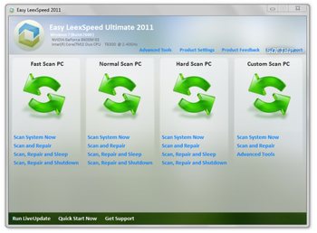 Easy LeexSpeed 2011 screenshot 2