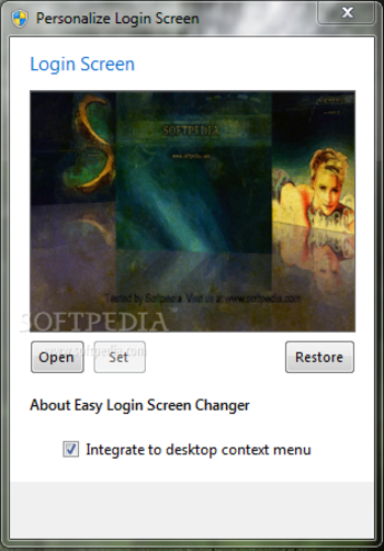 Easy Login Screen Changer screenshot