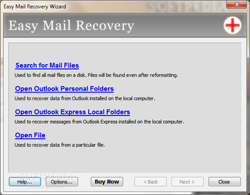 Easy Mail Recovery screenshot 2