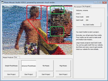 Easy Mosaic Studio screenshot
