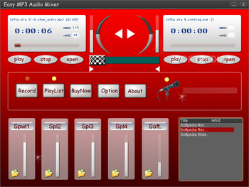 Easy MP3 Audio Mixer screenshot