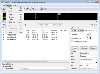 Easy MP3 Cutter screenshot 2