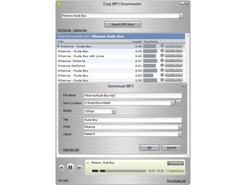 Easy MP3 Downloader screenshot 2