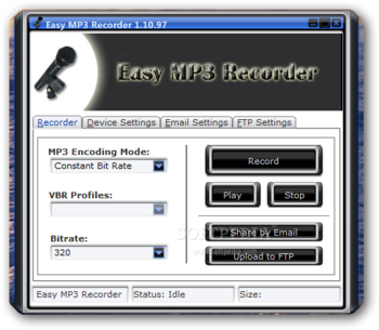 Easy MP3 Recorder screenshot