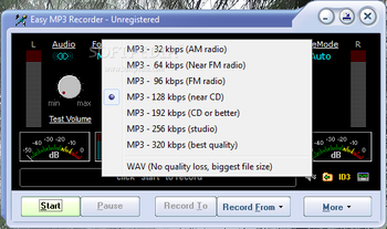 Easy MP3 Recorder screenshot 2