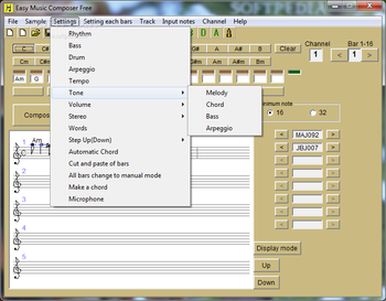 Easy Music Composer Free screenshot 4