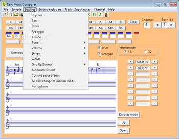 Easy Music Composer screenshot 2