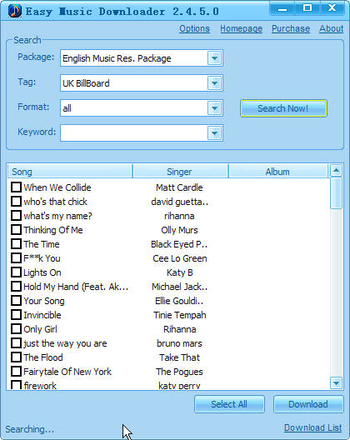 Easy Music Downloader screenshot