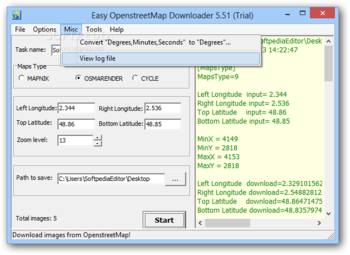 Easy OpenstreetMap Downloader screenshot 2