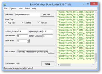 Easy Ovi Maps Downloader screenshot