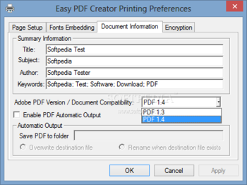 Easy PDF Creator screenshot 6