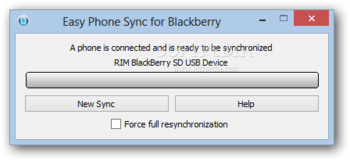 Easy Phone Sync for BlackBerry screenshot