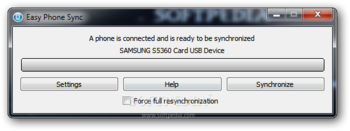 Easy Phone Sync screenshot