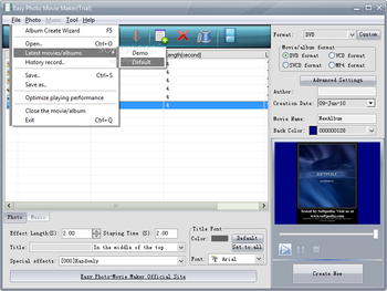 Easy Photo Movie Maker screenshot 2